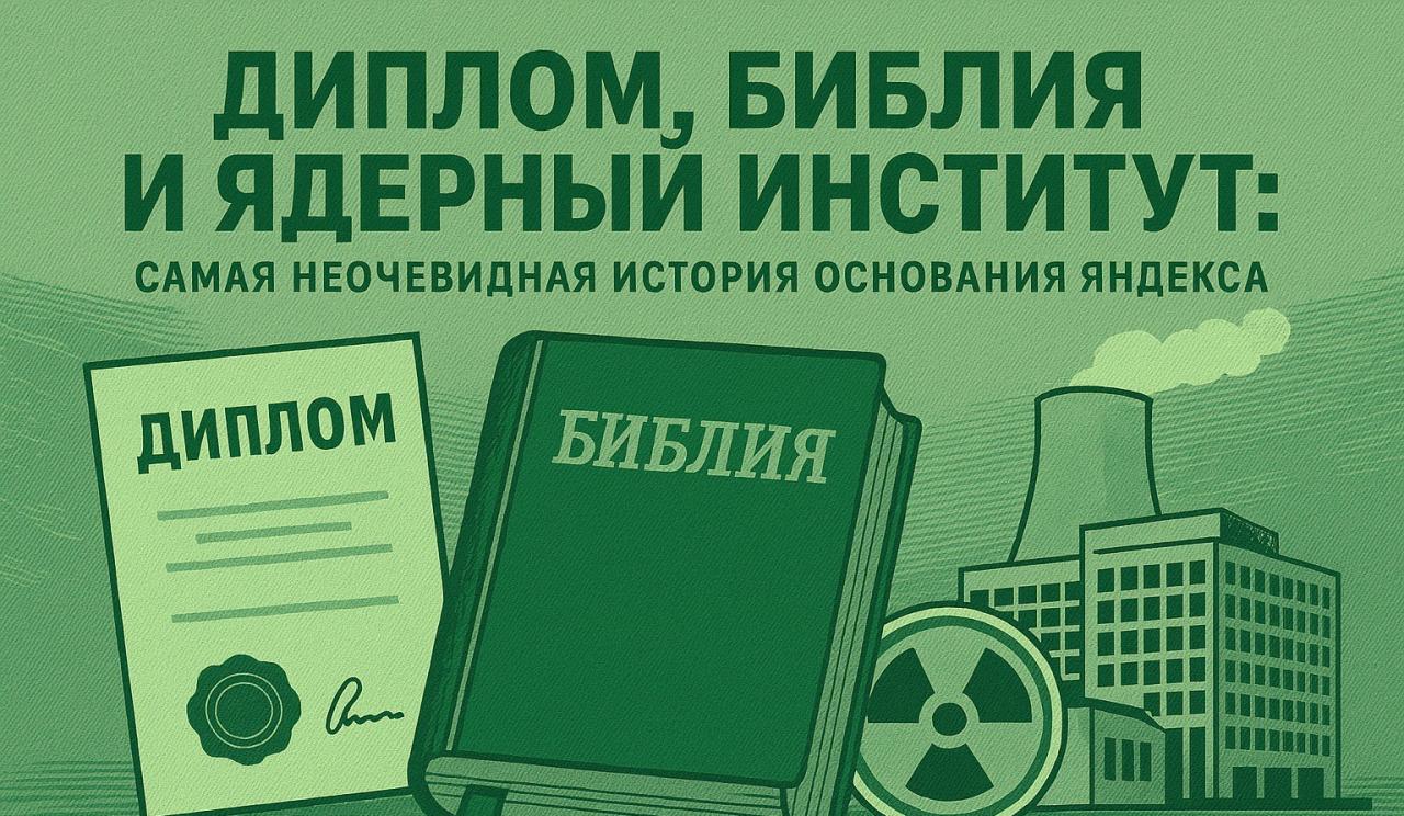 Диплом, Библия и ядерный институт: самая неочевидная история основания Яндекса.